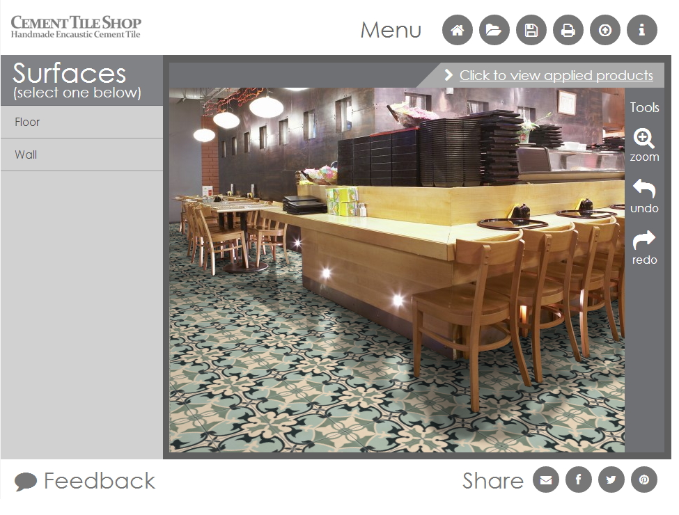 Backsplash Visualizer : Caesarstone Visualizer | Caesarstone kitchen ...